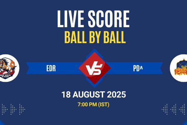 DPL 2025 Live: ODW vs PD6 Match 27 Score & Commentary