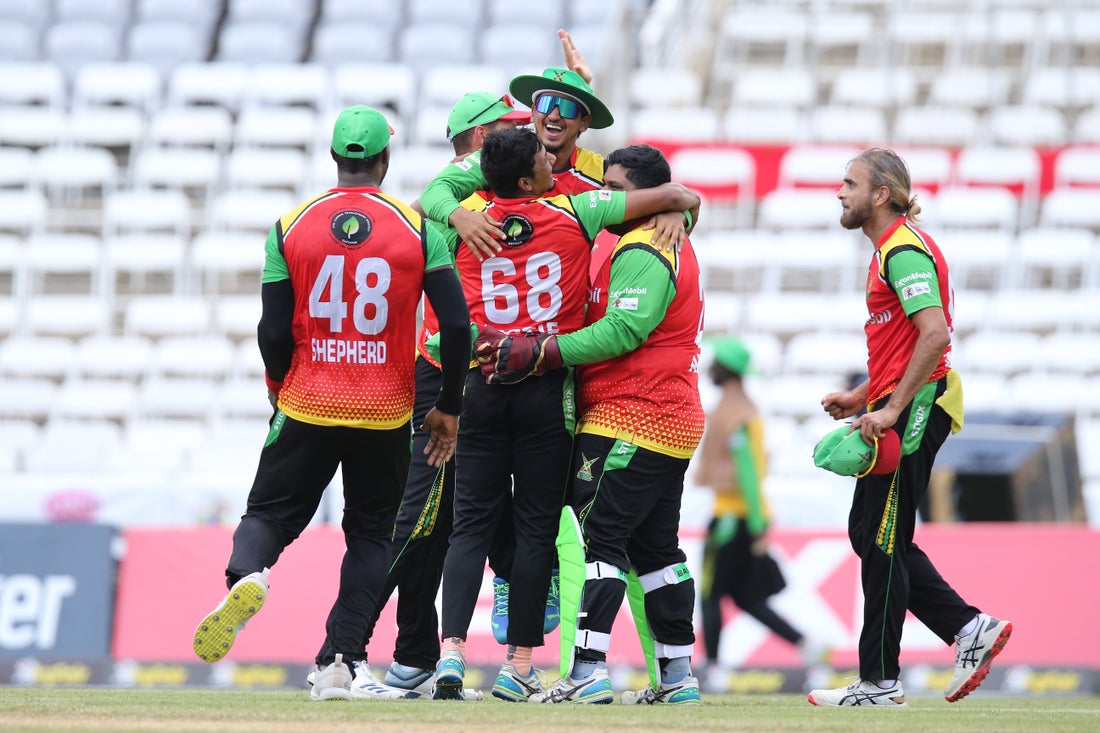 Guyana Amazon Warriors demolish Antigua and Barbuda Falcons by 83 runs in CPL 2025