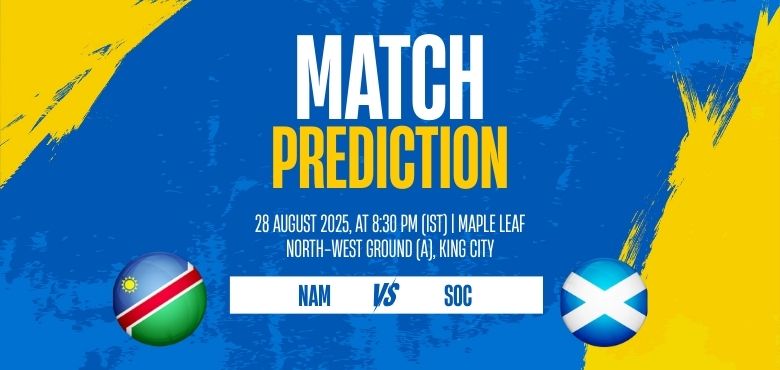 ICC CWC League 2 2025 Match 81 Live: NAM vs SCO Full Preview, Probable XIs, Pitch & Weather Report