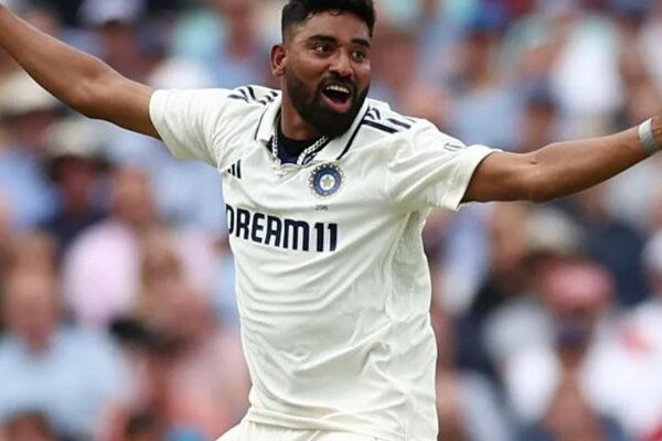 Siraj's 5-Wicket Haul Wins Oval Test India Level Series (1)