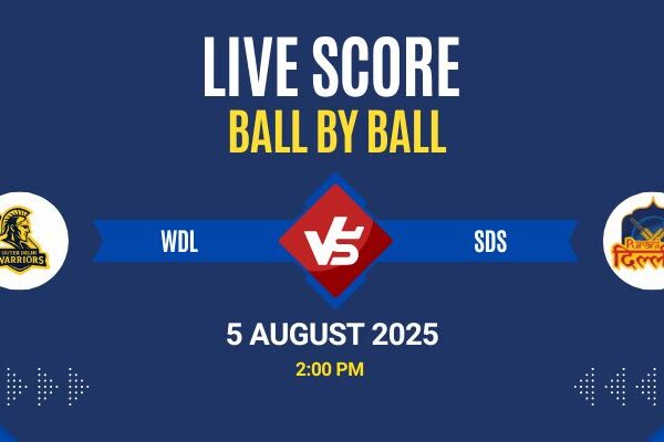 DPL 2025 Live: ODW vs PD6 Match 6 Score & Commentary