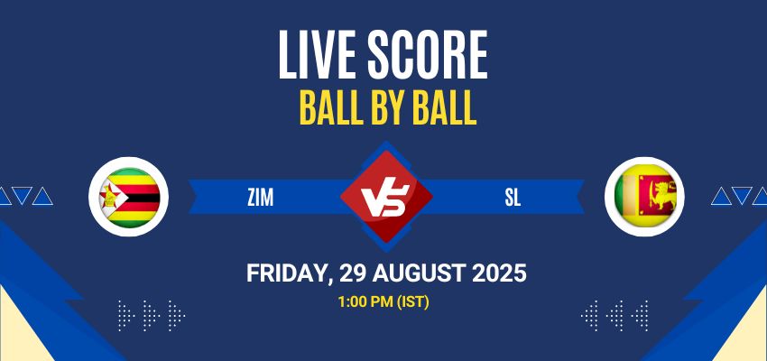 Sri Lanka tour of Zimbabwe 2025 Live: ZIM vs SL 1st ODI Live Score, Commentary & Full Results All live score updates from Zimbabwe vs Sri Lanka